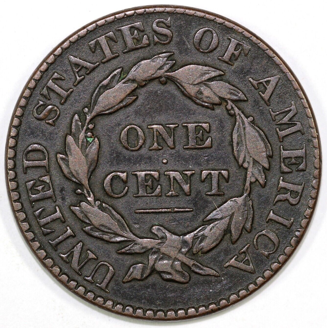 1828 1c N-6 Large Date Coronet or Matron Head Large Cent