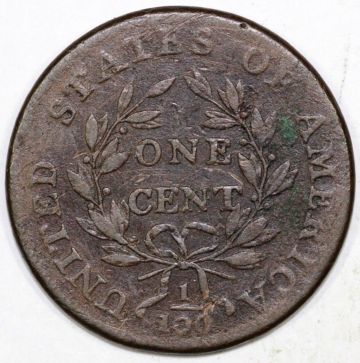 1798 1c S-185 Draped Bust Large Cent