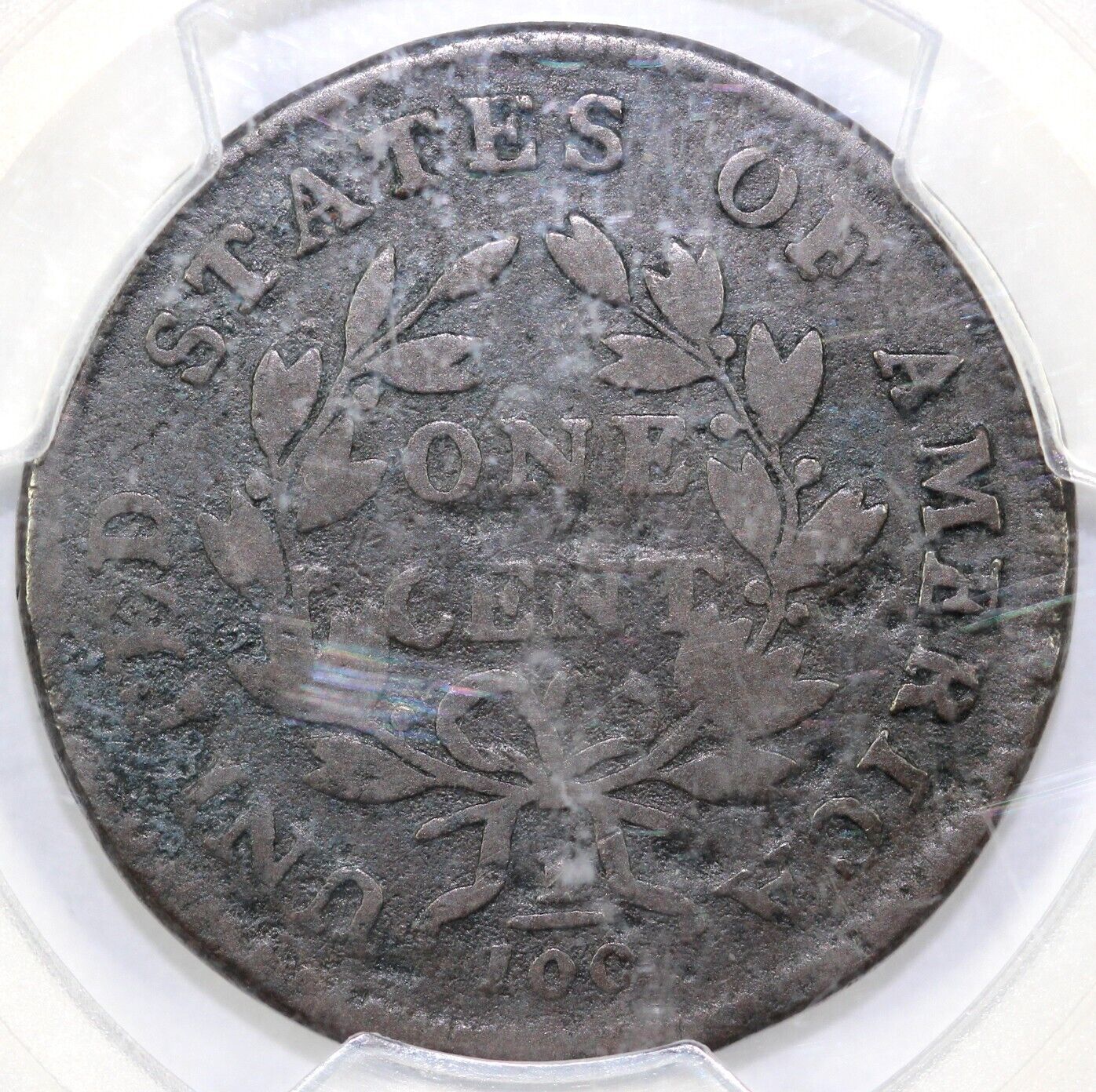 1800 1c S-201 Draped Bust Large Cent PCGS Good 06