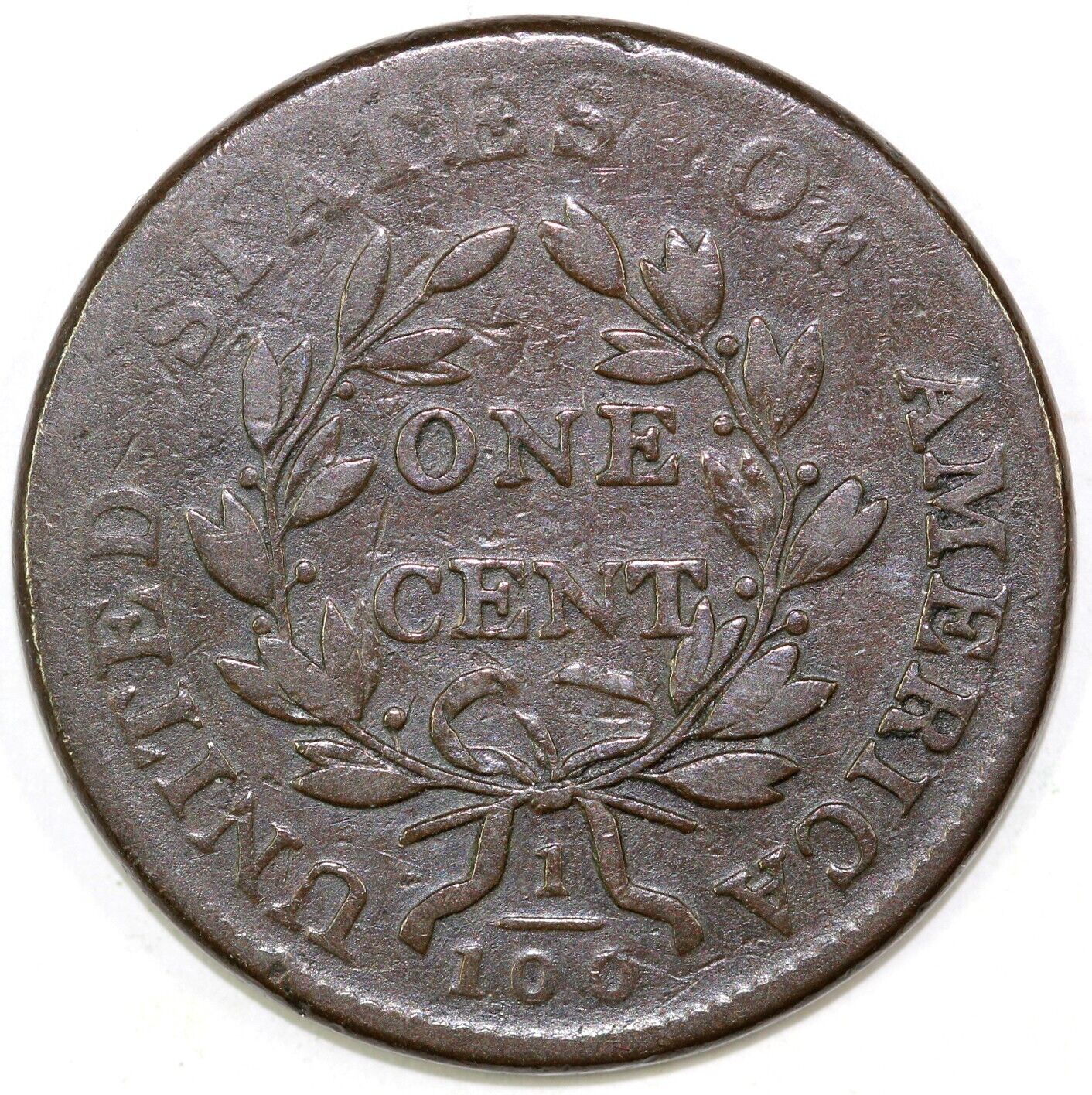 1802 1c S-227 Draped Bust Large Cent