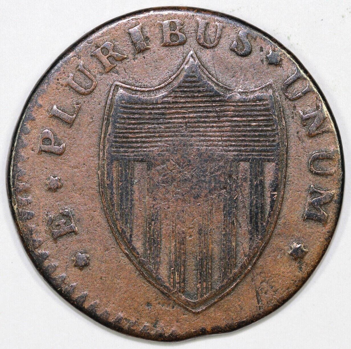 1786 M.16-L New Jersey Colonial Copper Coin