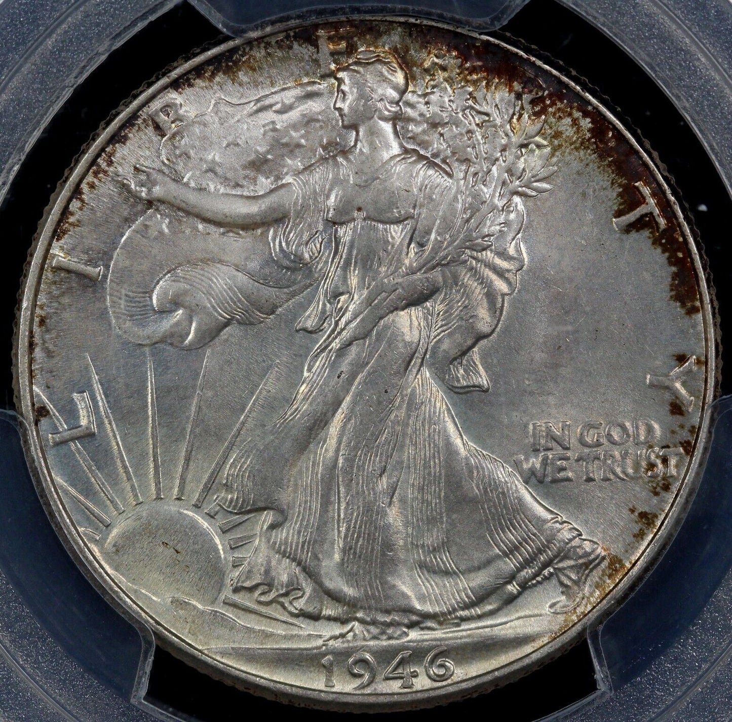 1946 50c Walking Liberty Half Dollar PCGS MS 65