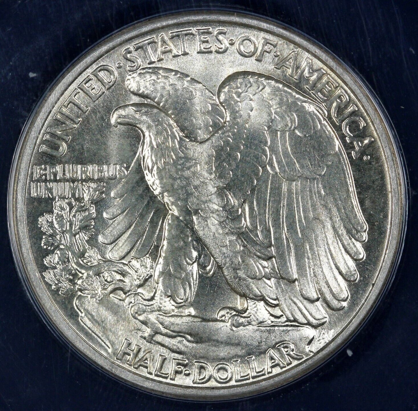 1942 50c Walking Liberty Half Dollar ANACS MS 64