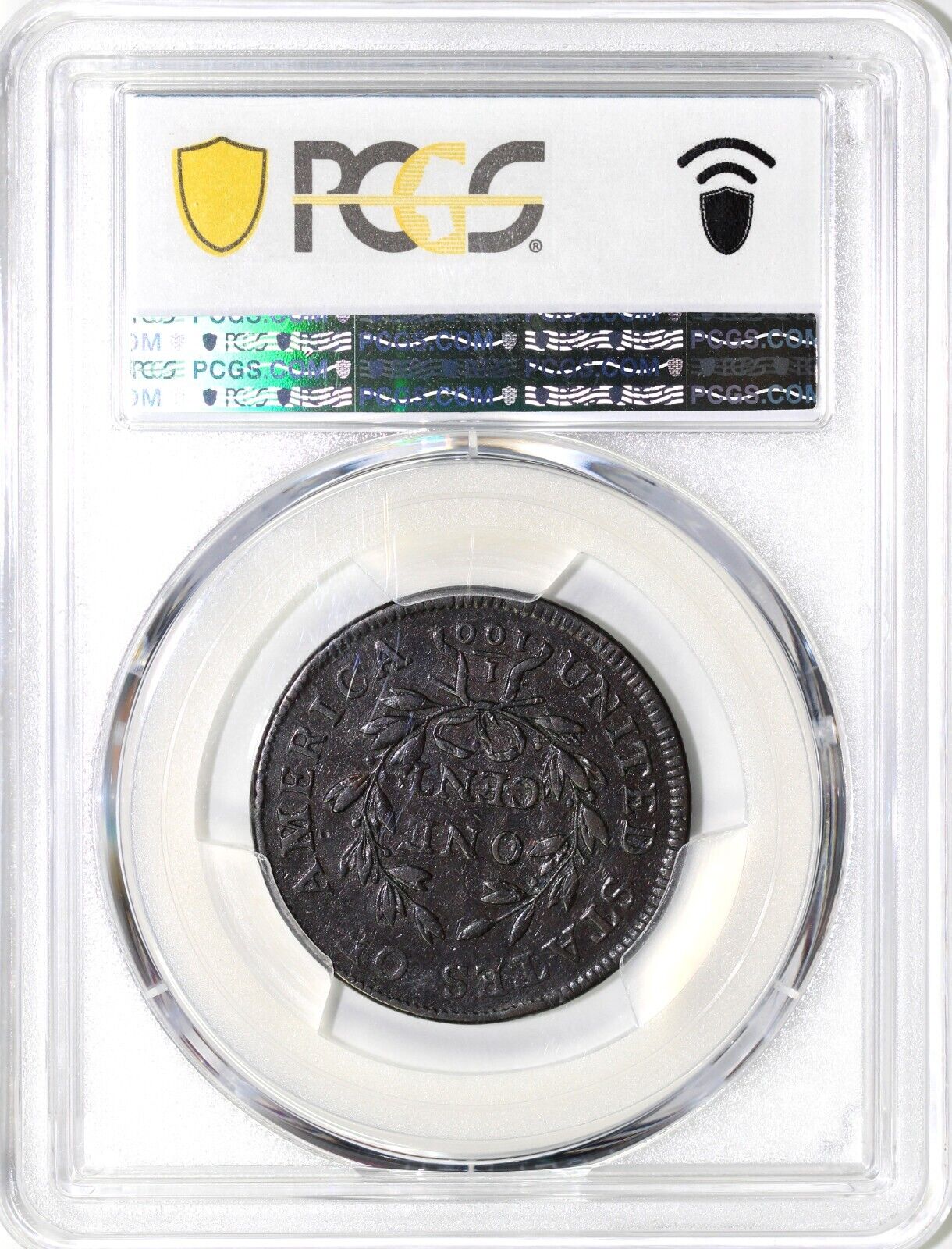 1797 1c S-128 Draped Bust Large Cent PCGS XF 40