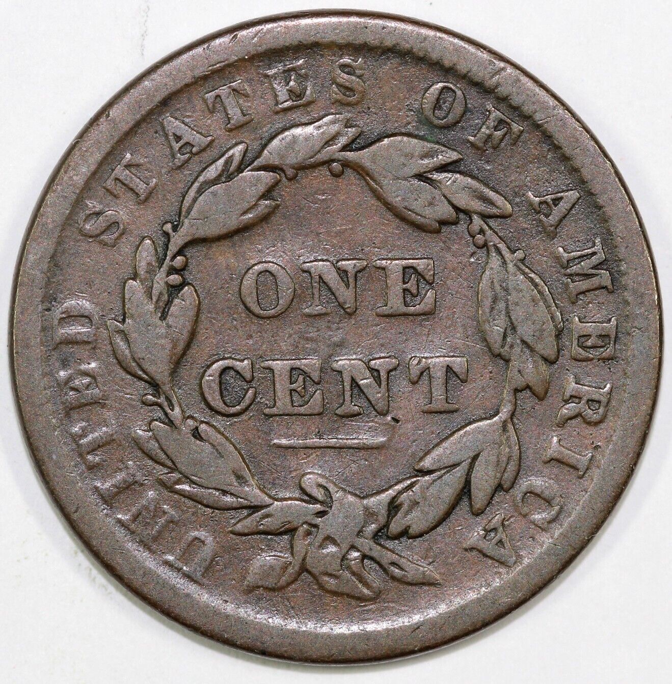 1838 1c N-4 Coronet or Matron Head Large Cent
