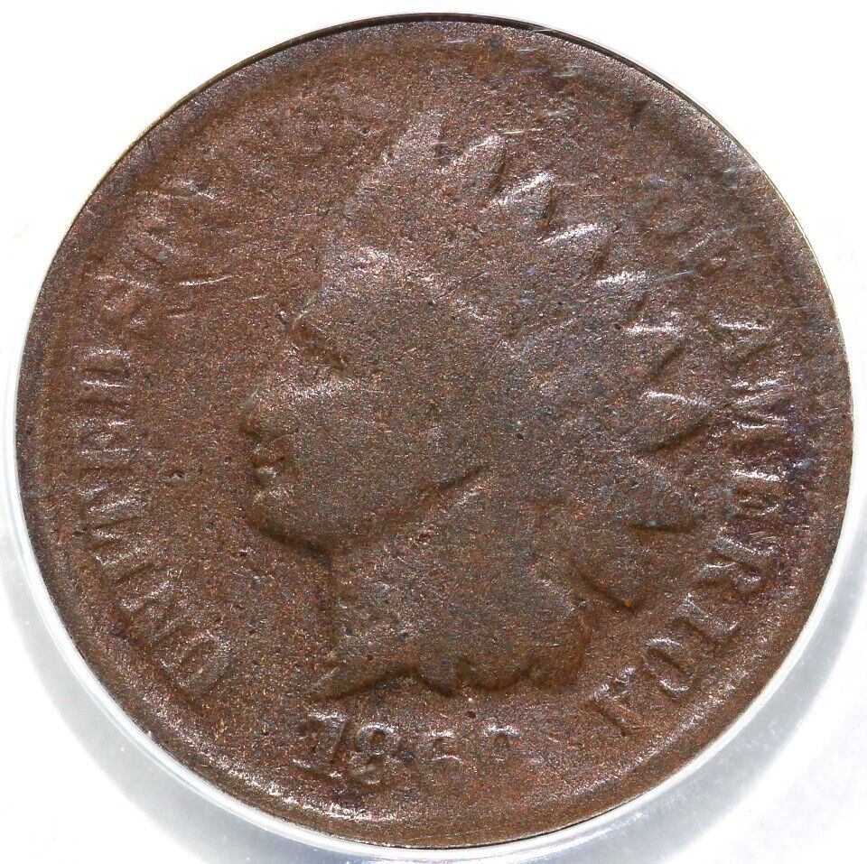 1869 1c Indian Head Cent ANACS Good 4