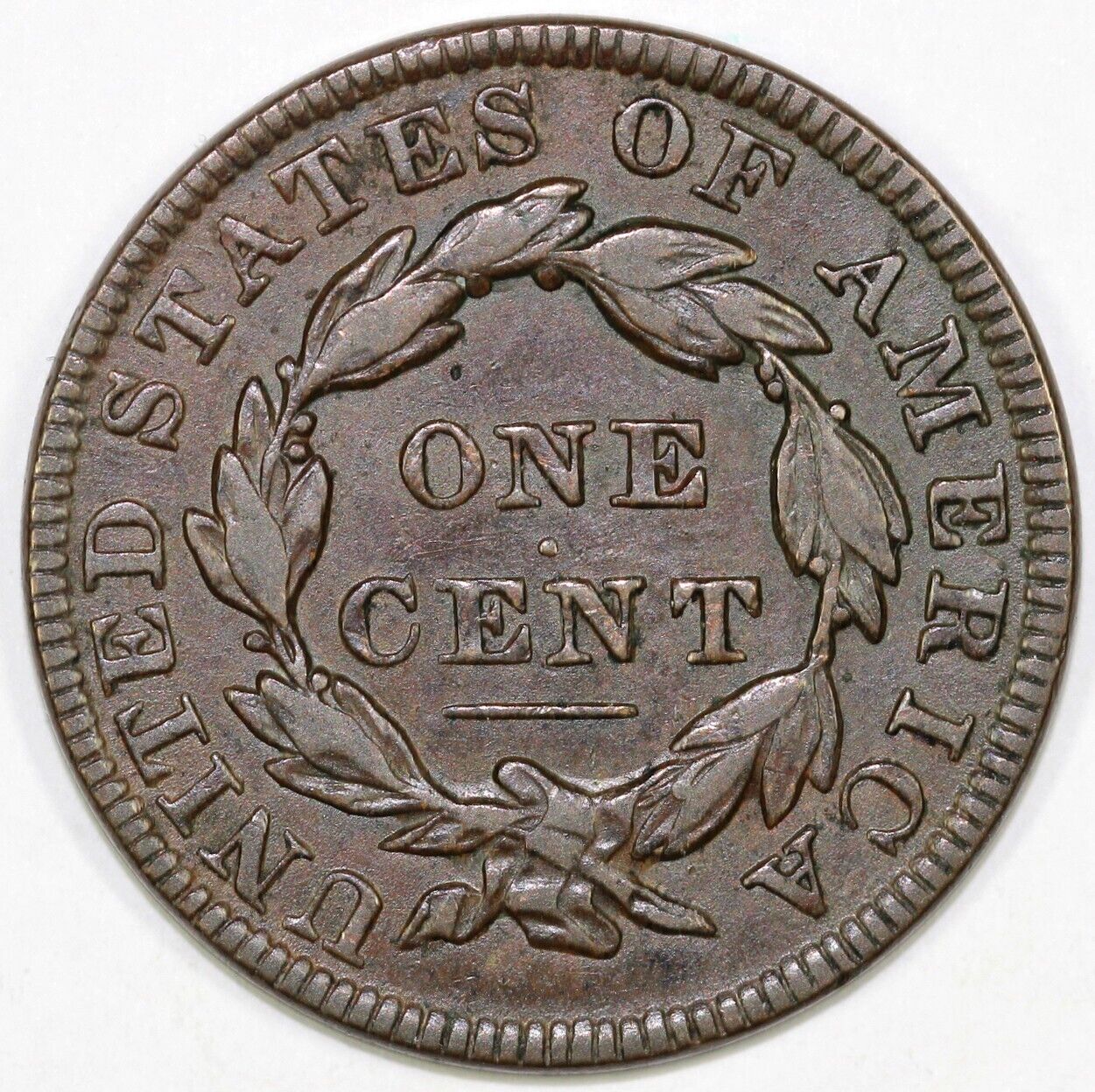1831 1c N-2 Coronet or Matron Head Large Cent