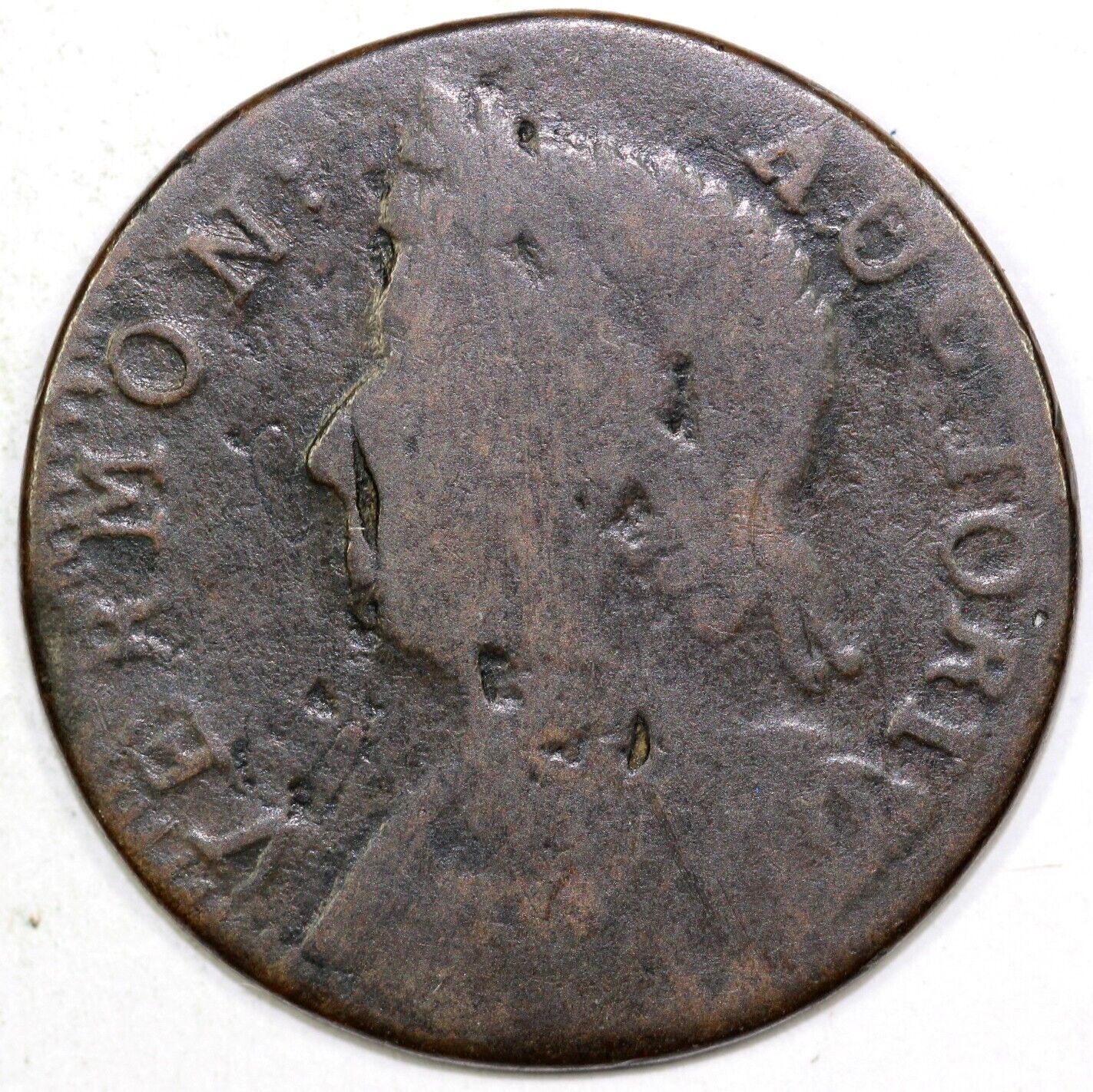 1786 1c RR-11 Vermont Colonial Copper Coin