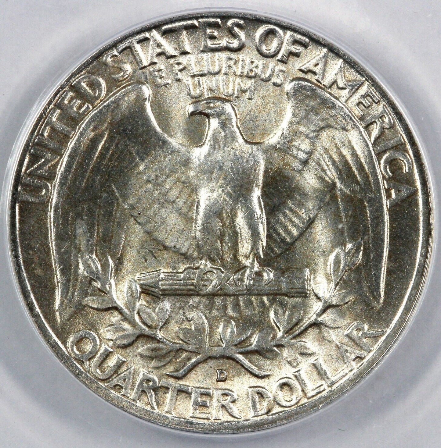 1960-D 25c Washington Quarter ANACS MS 65