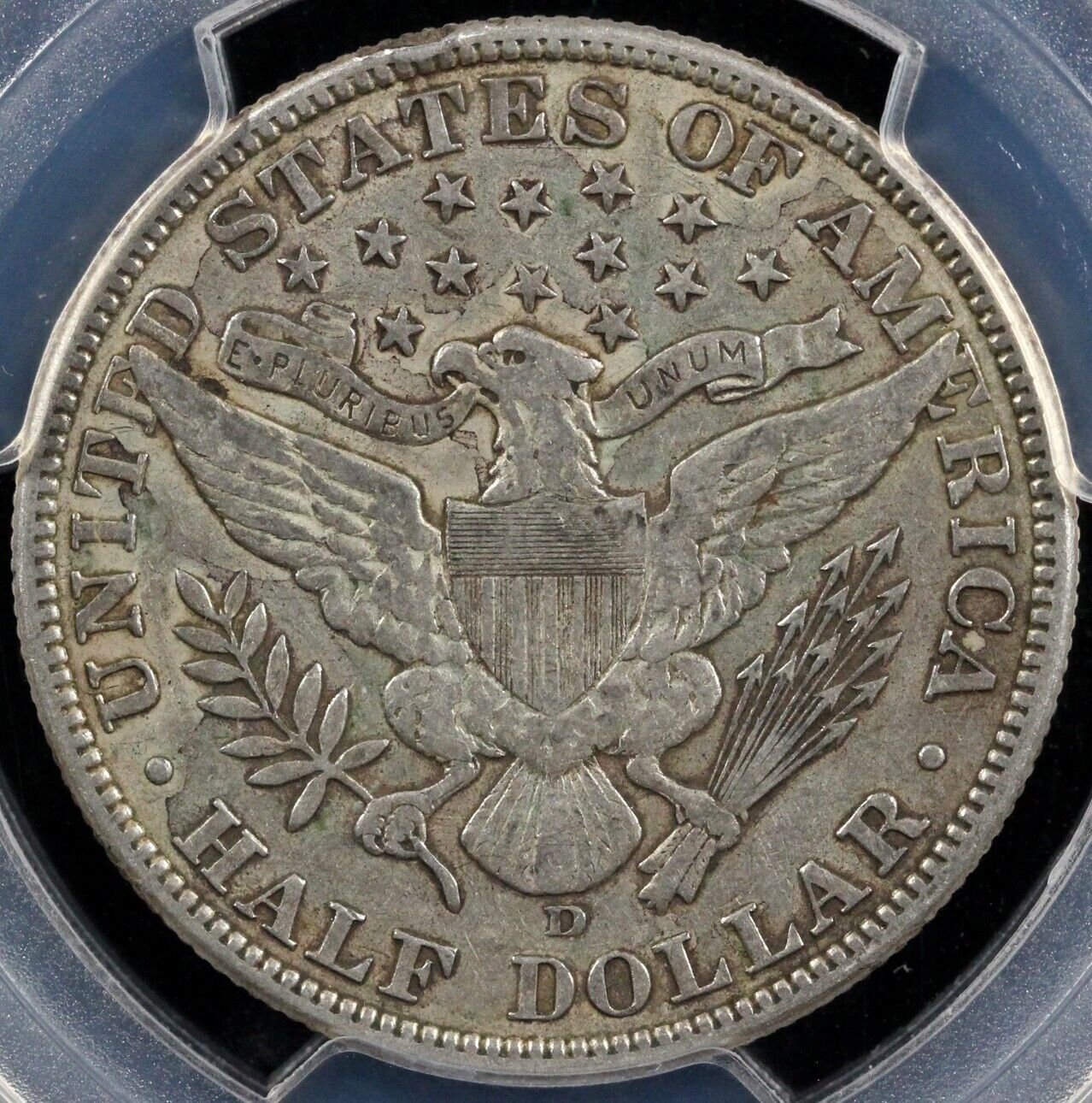 1912-D 50c Barber Half Dollar PCGS XF 40