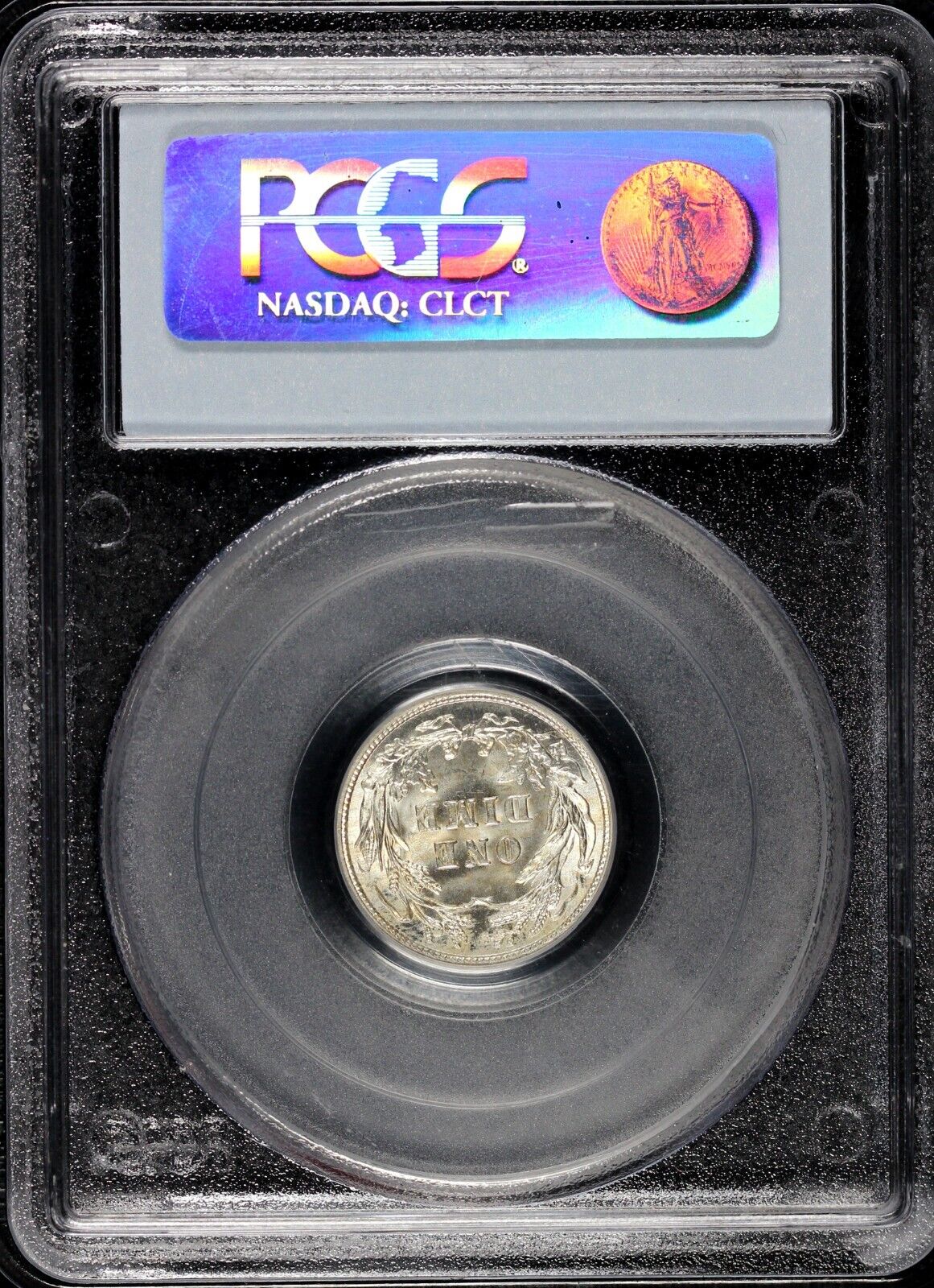 1912 10c Barber Dime PCGS MS 65