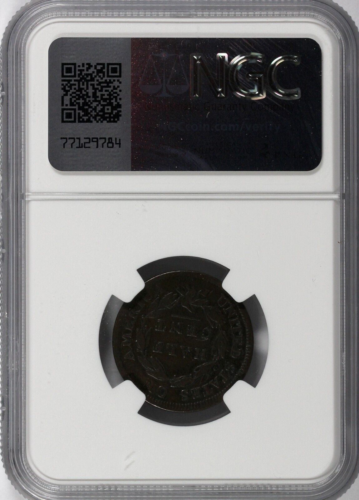 1809 1/2c Classic Head Half Cent NGC Fine Details Burnished