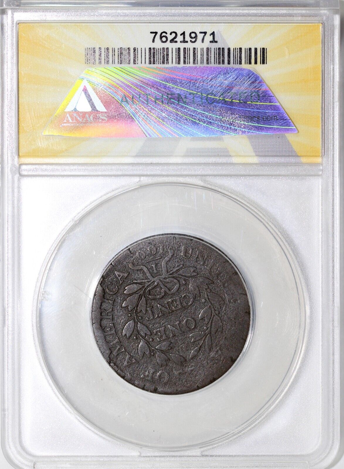 1804 1c S-266c Draped Bust Large Cent ANACS AG 3