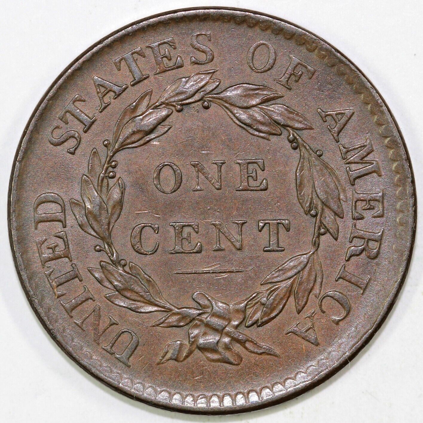 1818 1c N-3 Coronet or Matron Head Large Cent