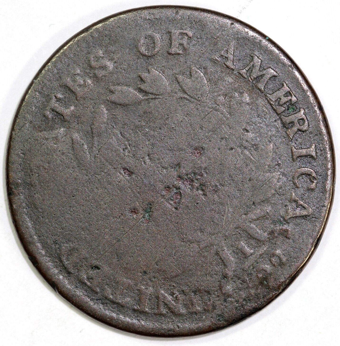1800 1c S-201 Draped Bust Large Cent