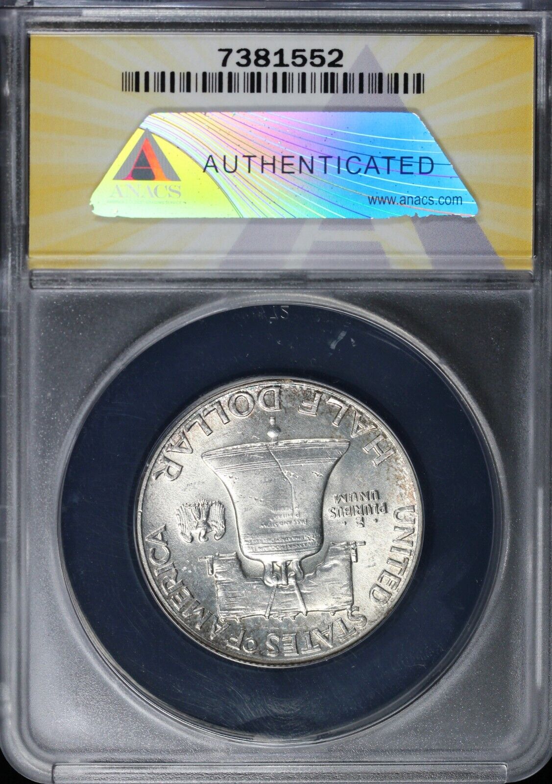 1949 50c Full Bell Lines Franklin Half Dollar ANACS MS 63 FBL
