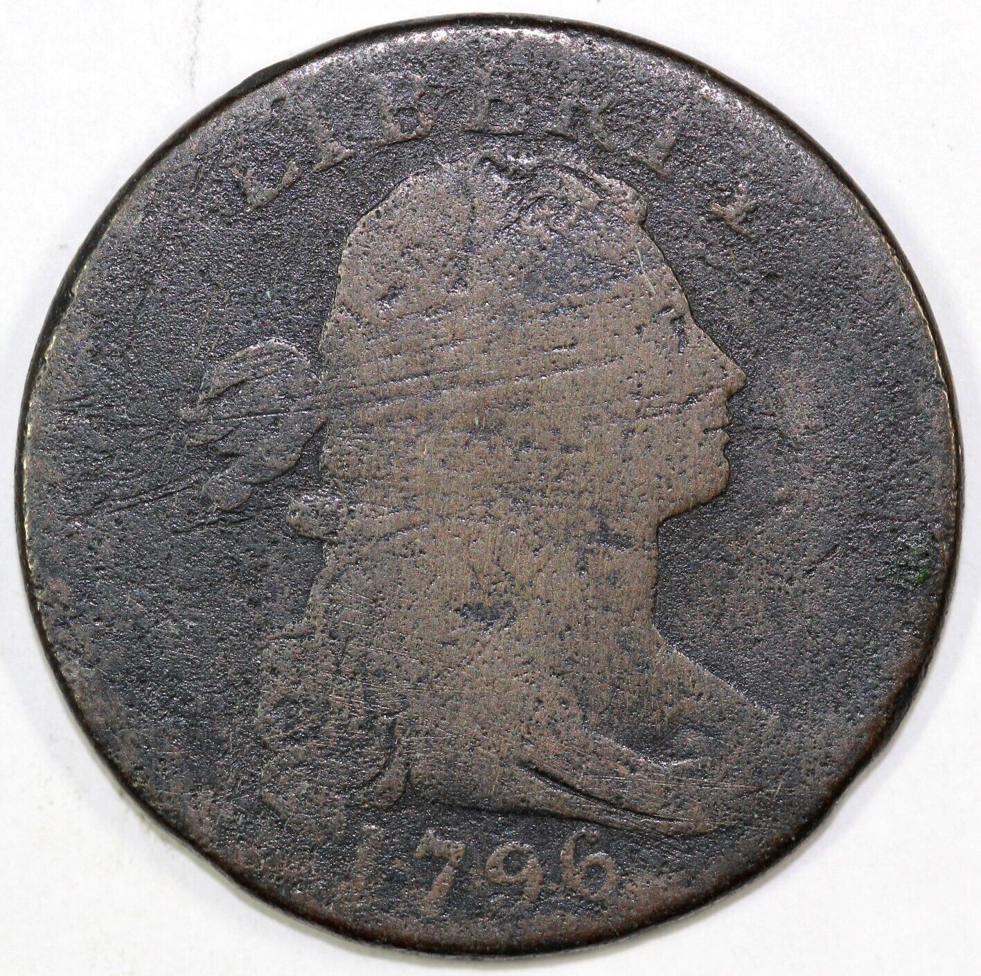 1796 1c S-116 Draped Bust Large Cent