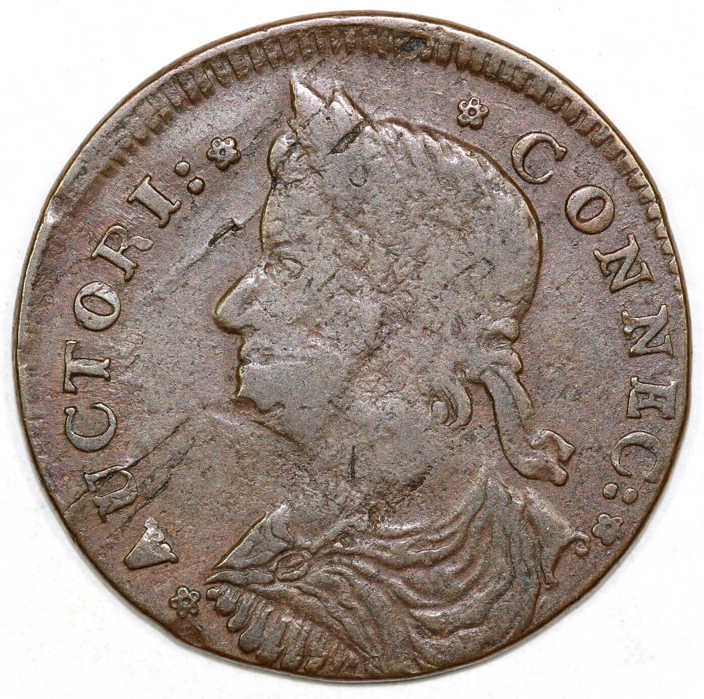 1787 M.33.39-S.1 Connecticut Colonial Copper Coin