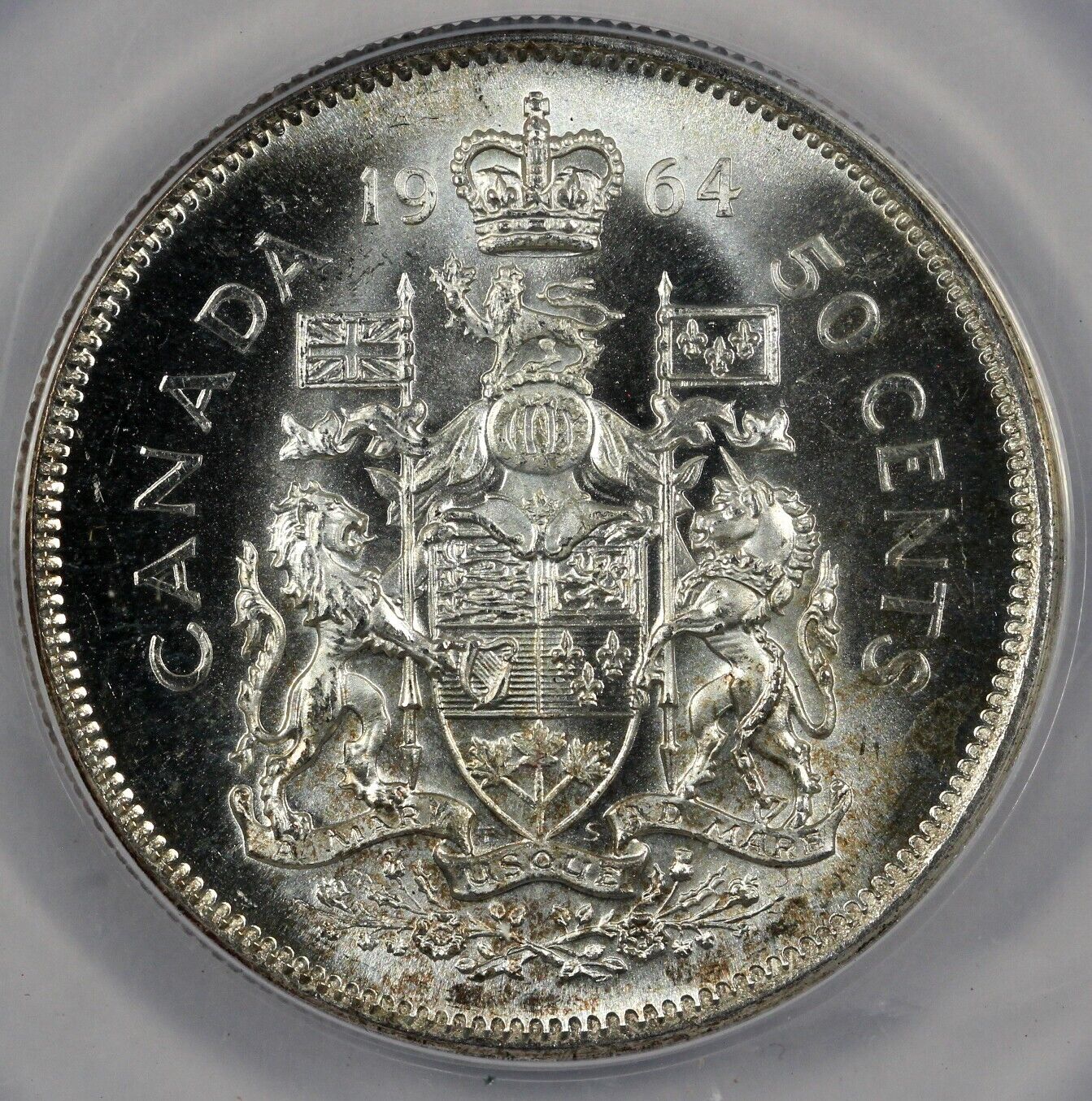 1964 50c Proof Like Canada Half Dollar ANACS MS 65 PL