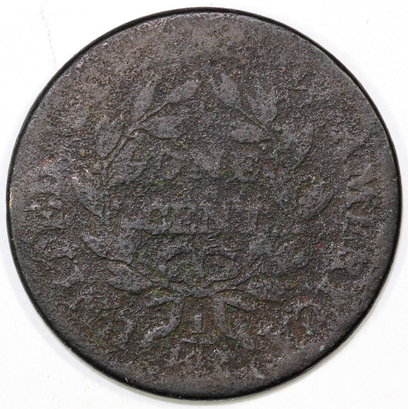 1800 1c S-210 Draped Bust Large Cent *Comma Variety*
