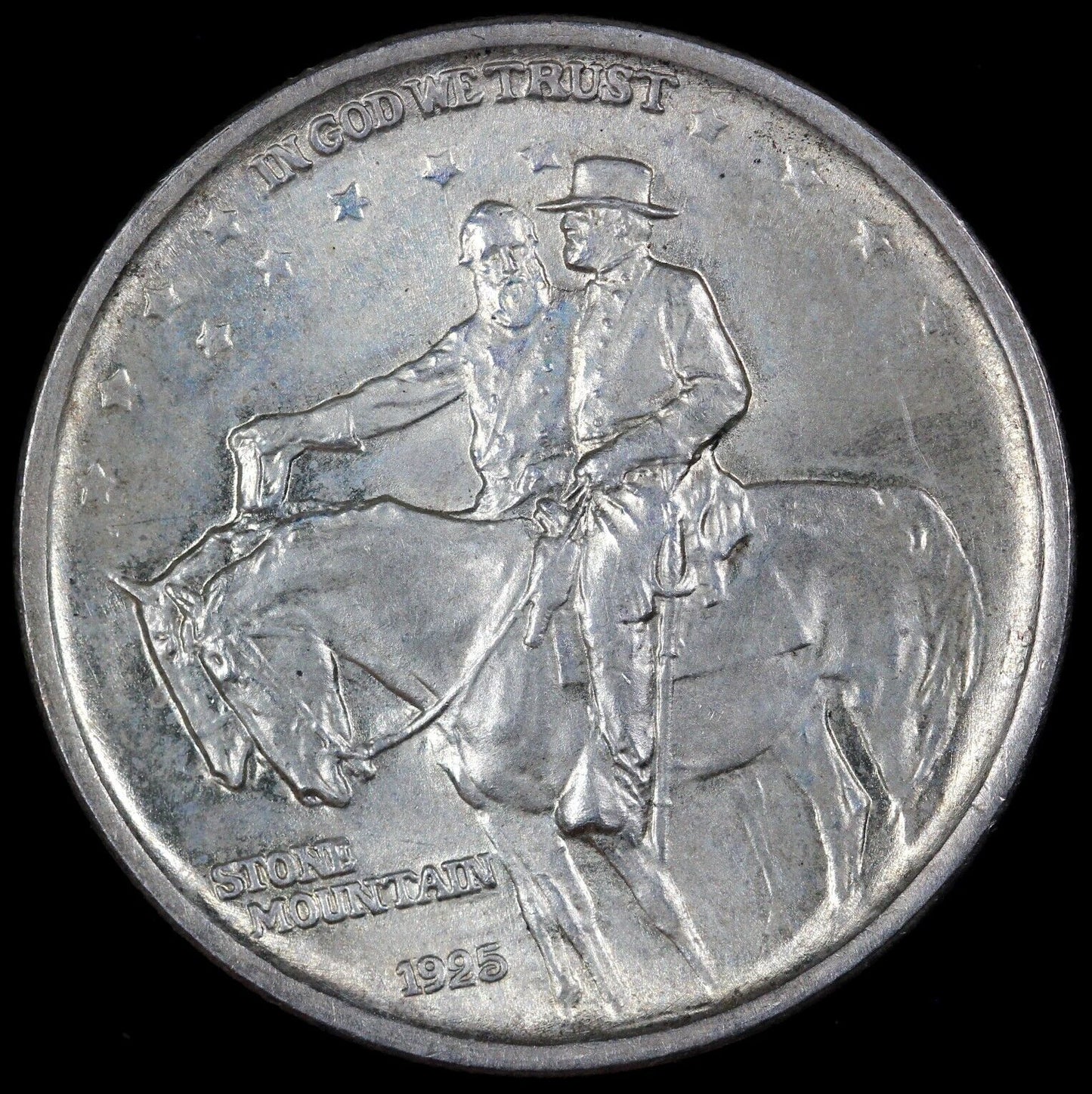 1925 50c Stone Mountain Silver Commemorative Half Dollar