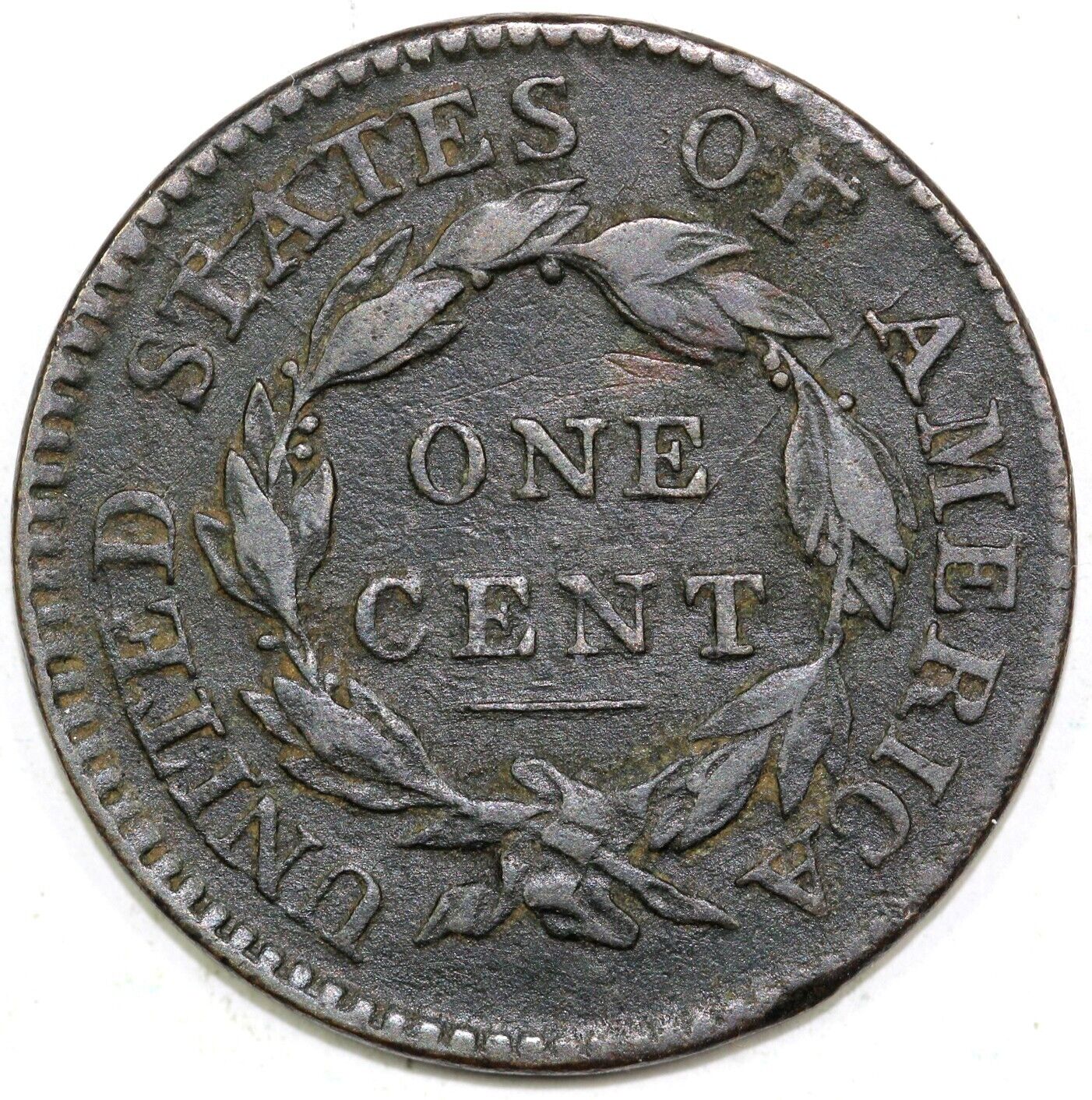 1817 1c N-17 Coronet or Matron Head Large Cent