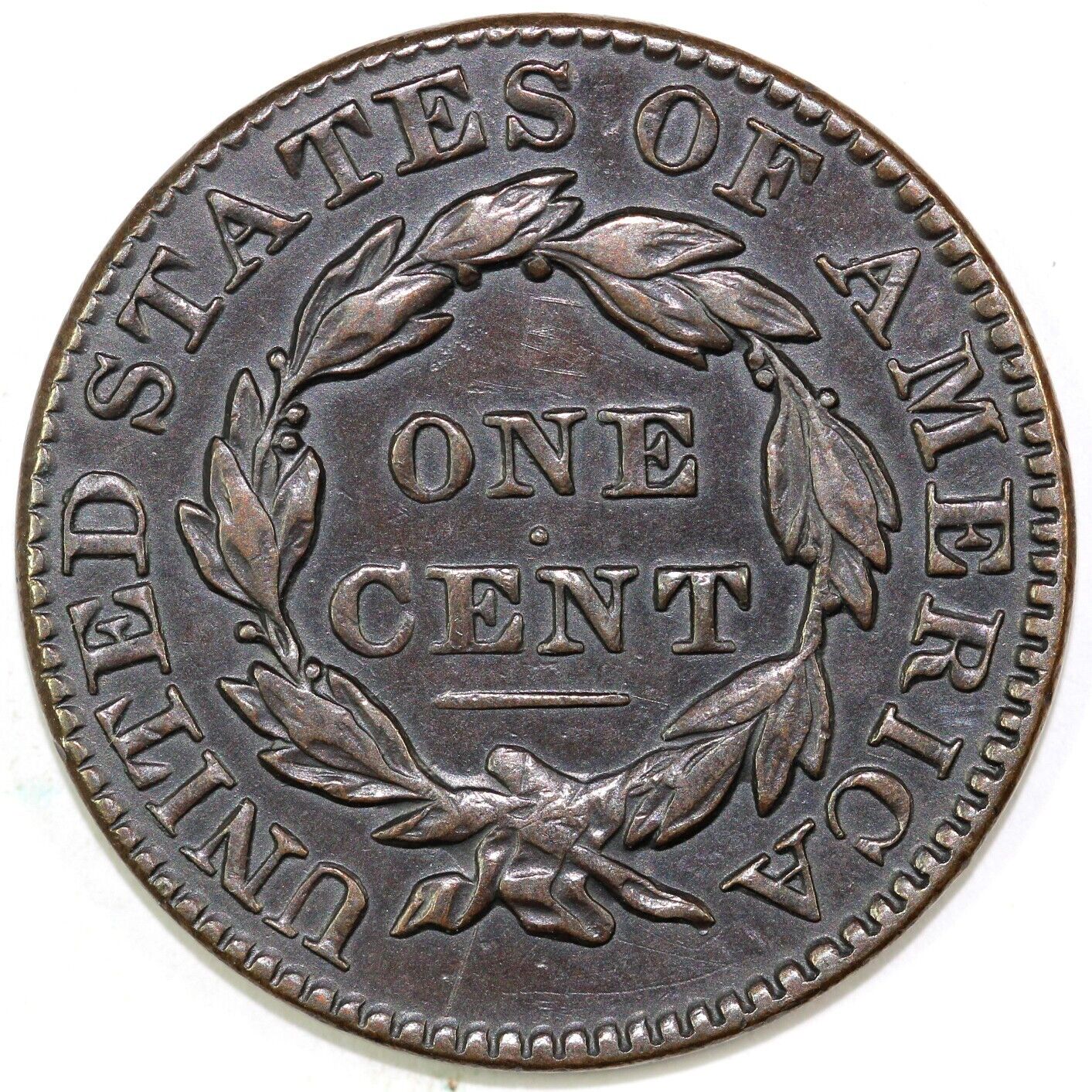 1831 1c N-14 Coronet or Matron Head Large Cent *Scratches*