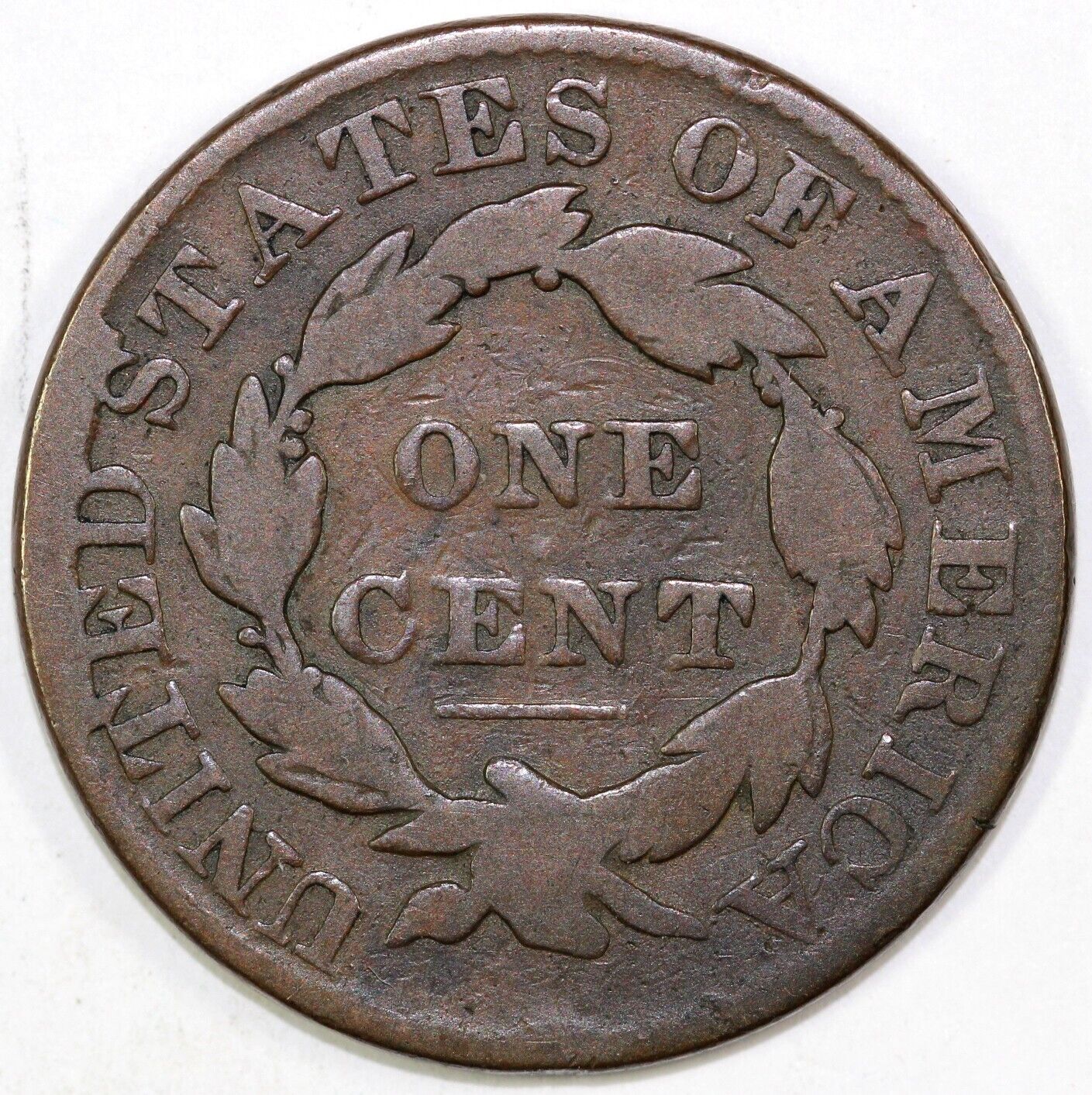 1831 1c N-8 Coronet or Matron Head Large Cent