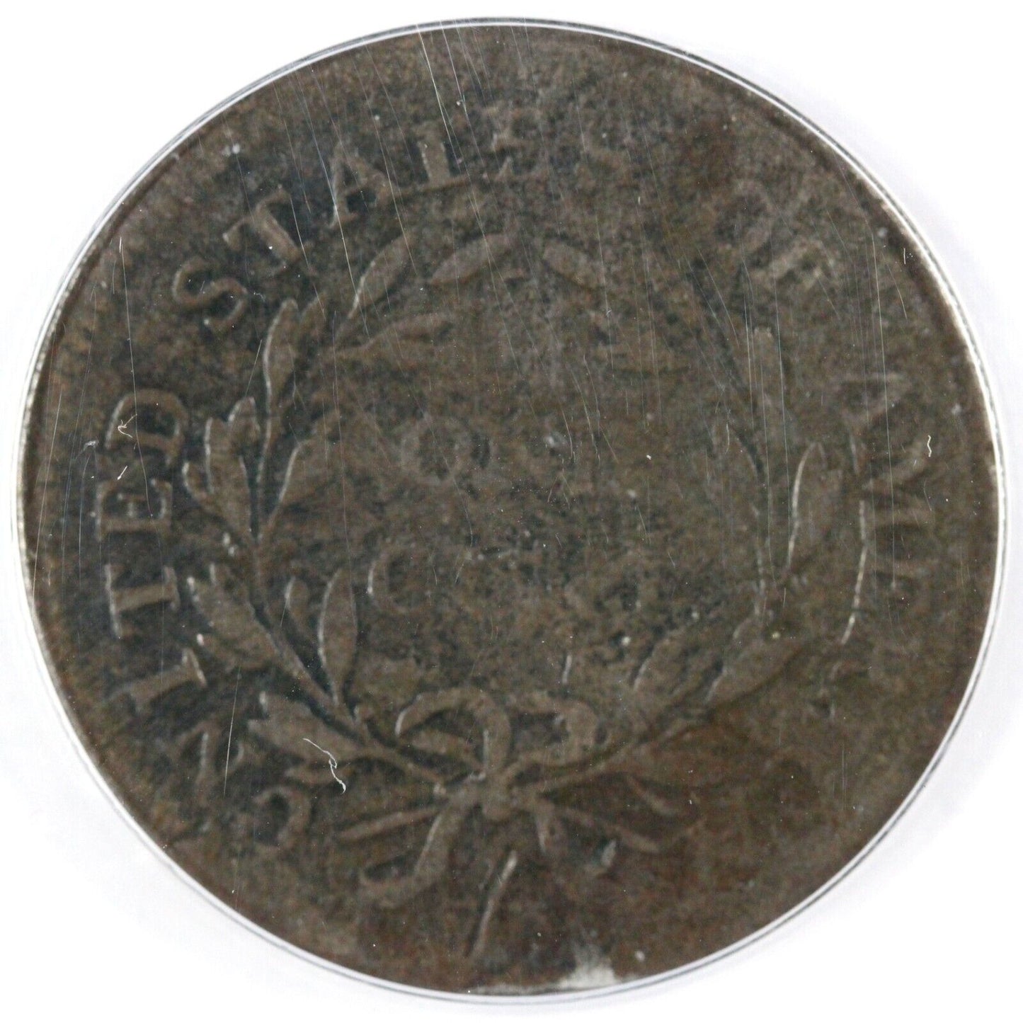 1796 1c S-89 Liberty Cap Large Cent ANACS VG 8 Details Mount Removed