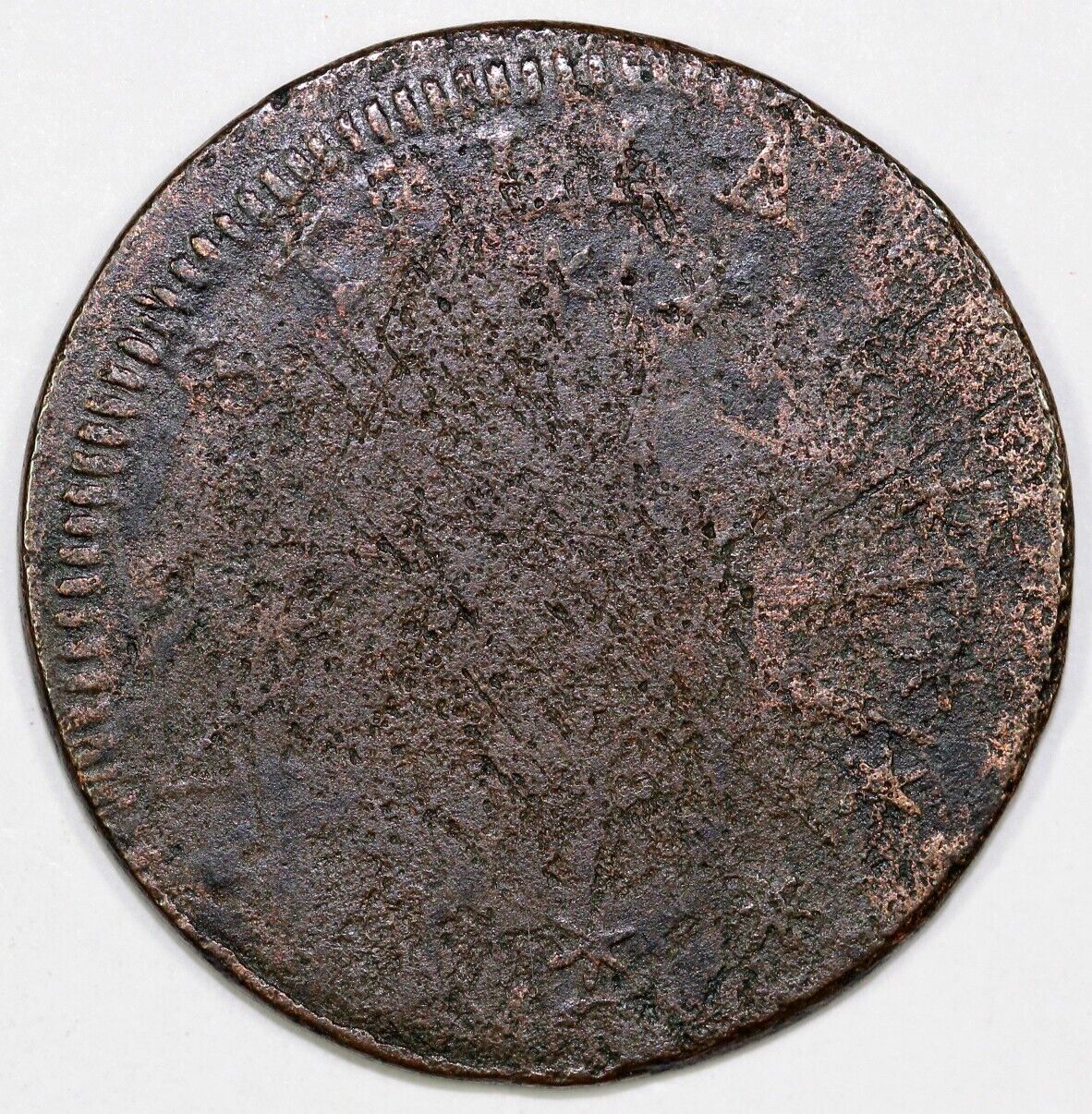 1786 RR-6 Landscape Vermontensium Colonial Copper Coin