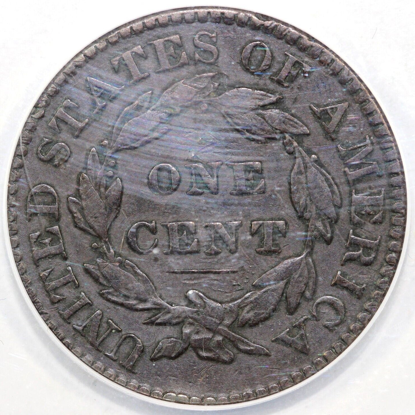 1830 1c N-10 Coronet or Matron Head Large Cent ANACS VF 20
