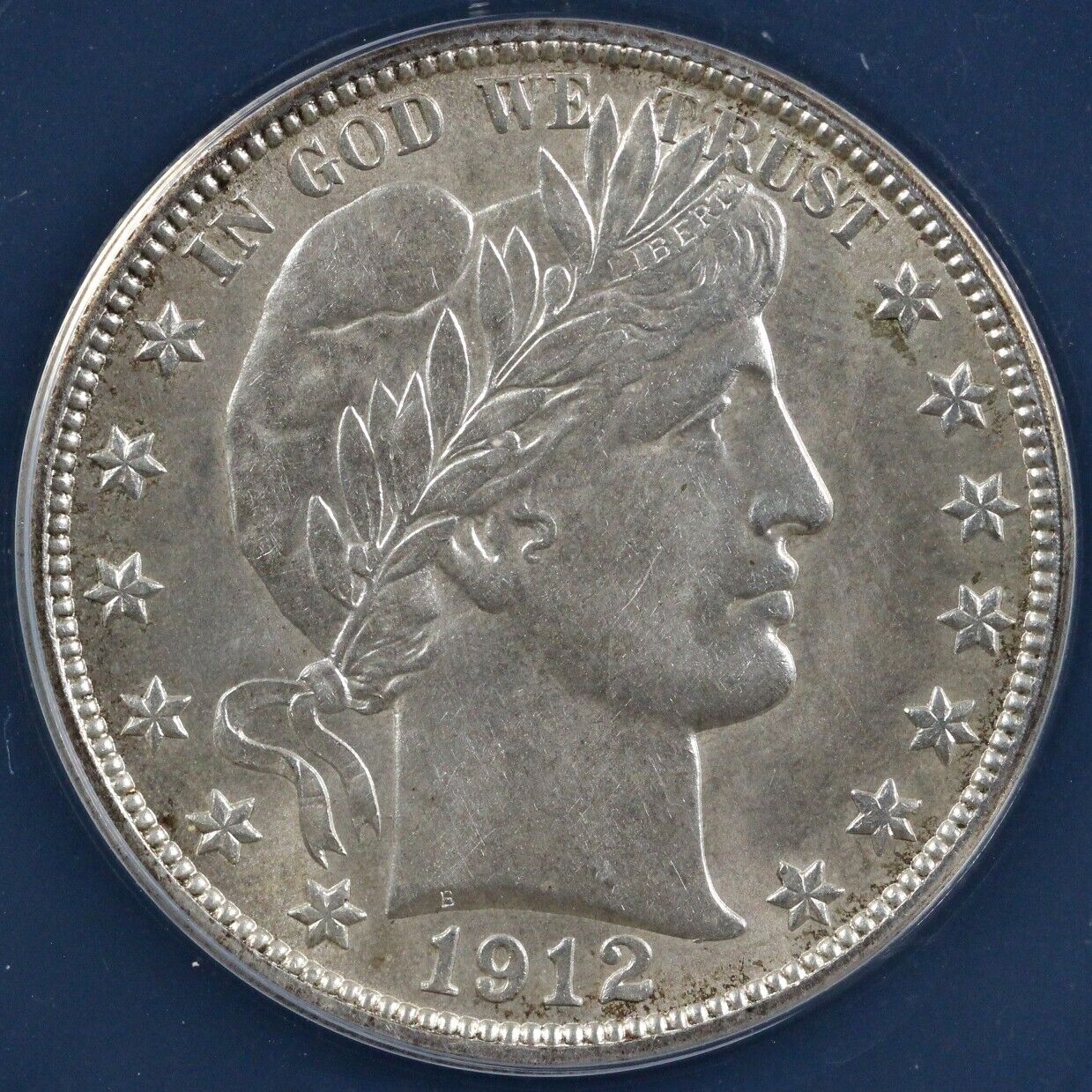 1912-D 50C Barber Half Dollar ANACS MS 62