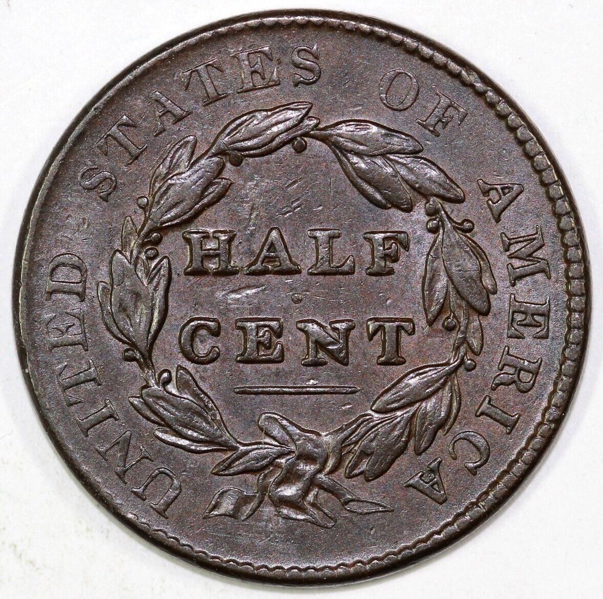 1828 1/2c C-1 Classic Head Half Cent