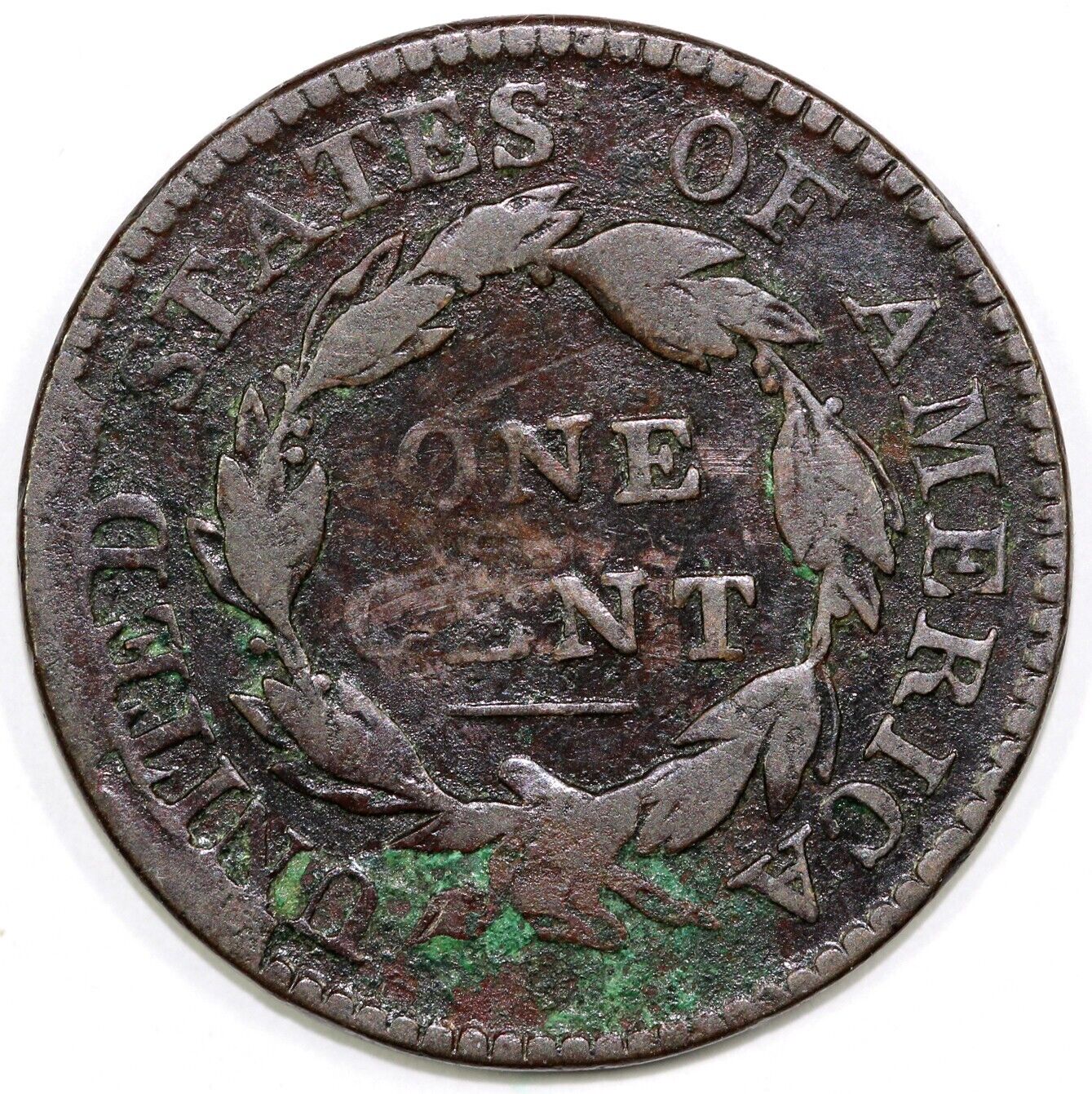 1818 1c N-2 Coronet or Matron Head Large Cent