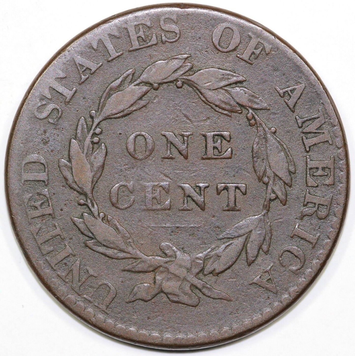 1822 1c N-2 Matron Head Large Cent