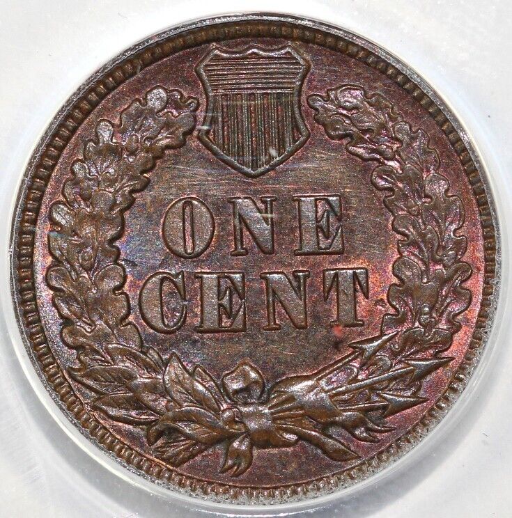 1887 1c Proof Indian Head Cent ANACS PR 63 BN