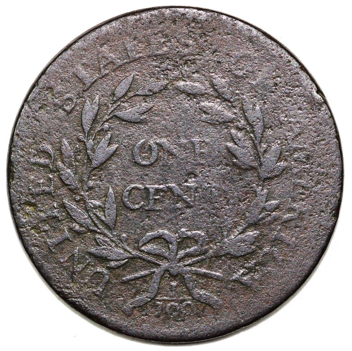 1796 1c S-116 Draped Bust Large Cent EX 2016 EAC Sale