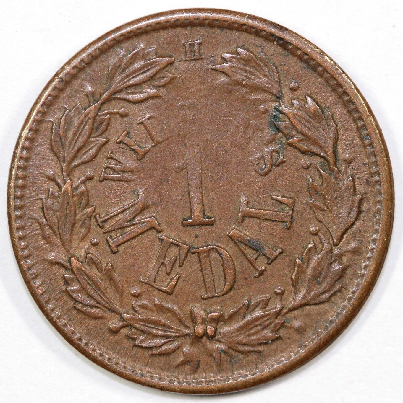 1863 CWT Washington Head Wilson's Medal Civil War Token
