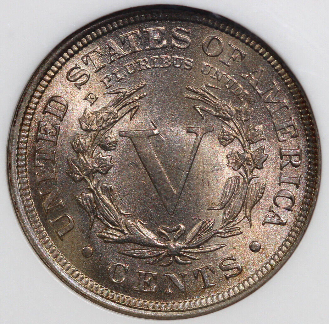 1901 5c Liberty Nickel NGC MS 65