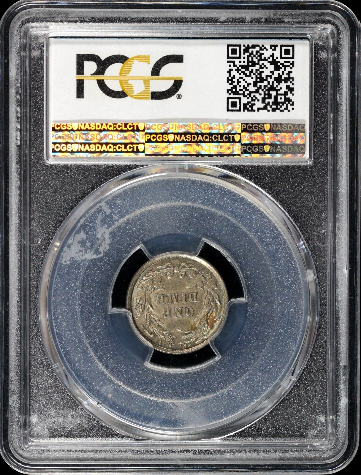 1892 10c Barber Dime PCGS MS 65