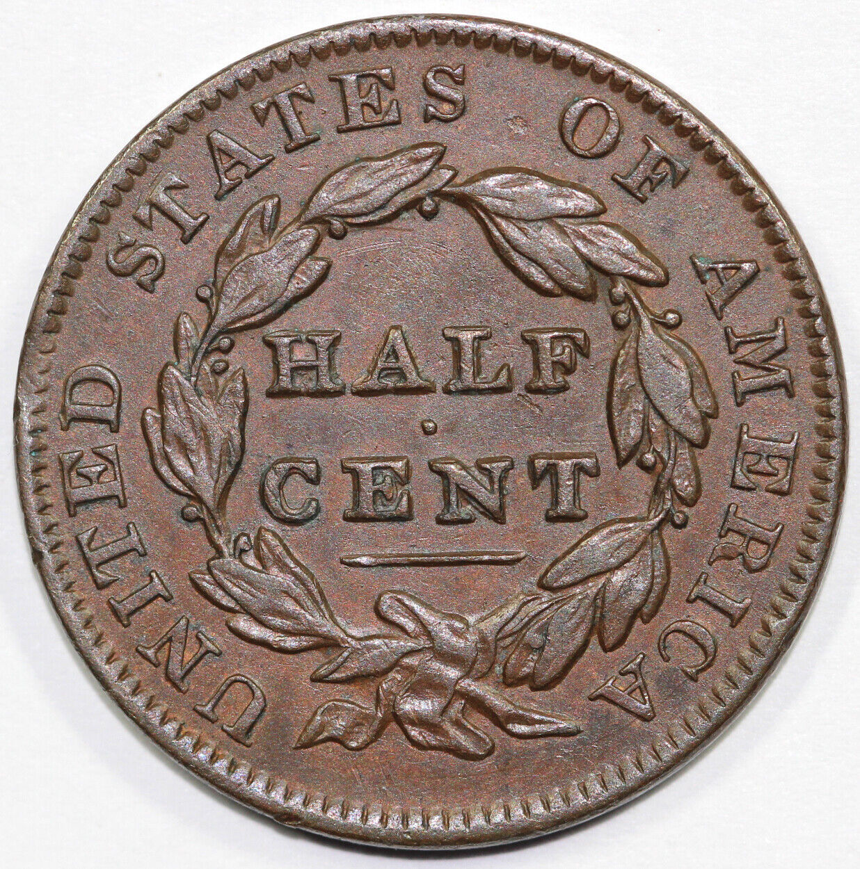 1835 1/2c C-2 Classic Head Half Cent