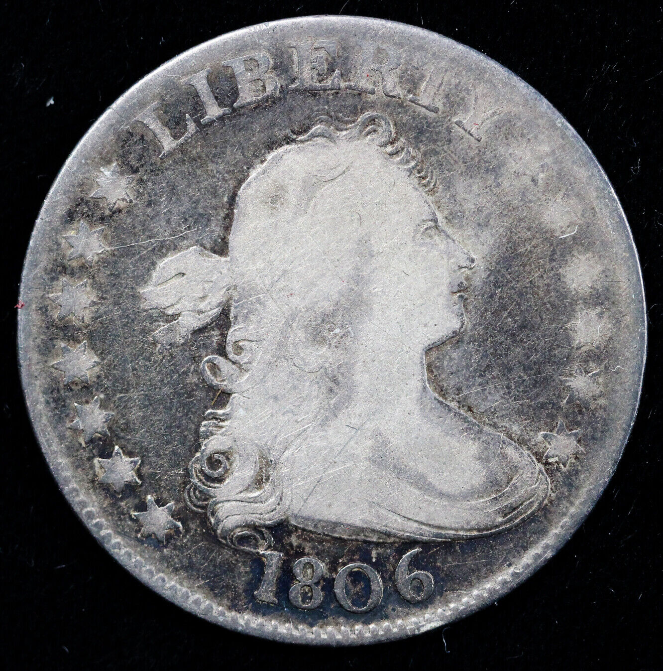 1806 25c Draped Bust Quarter