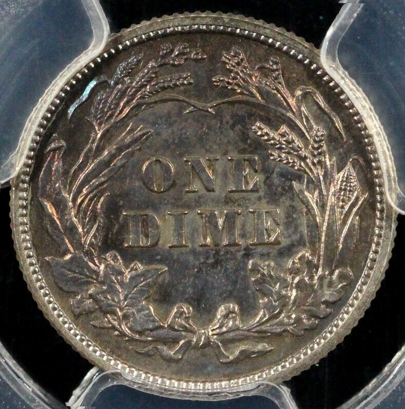 1912 10c Proof Barber Dime PCGS PR 64
