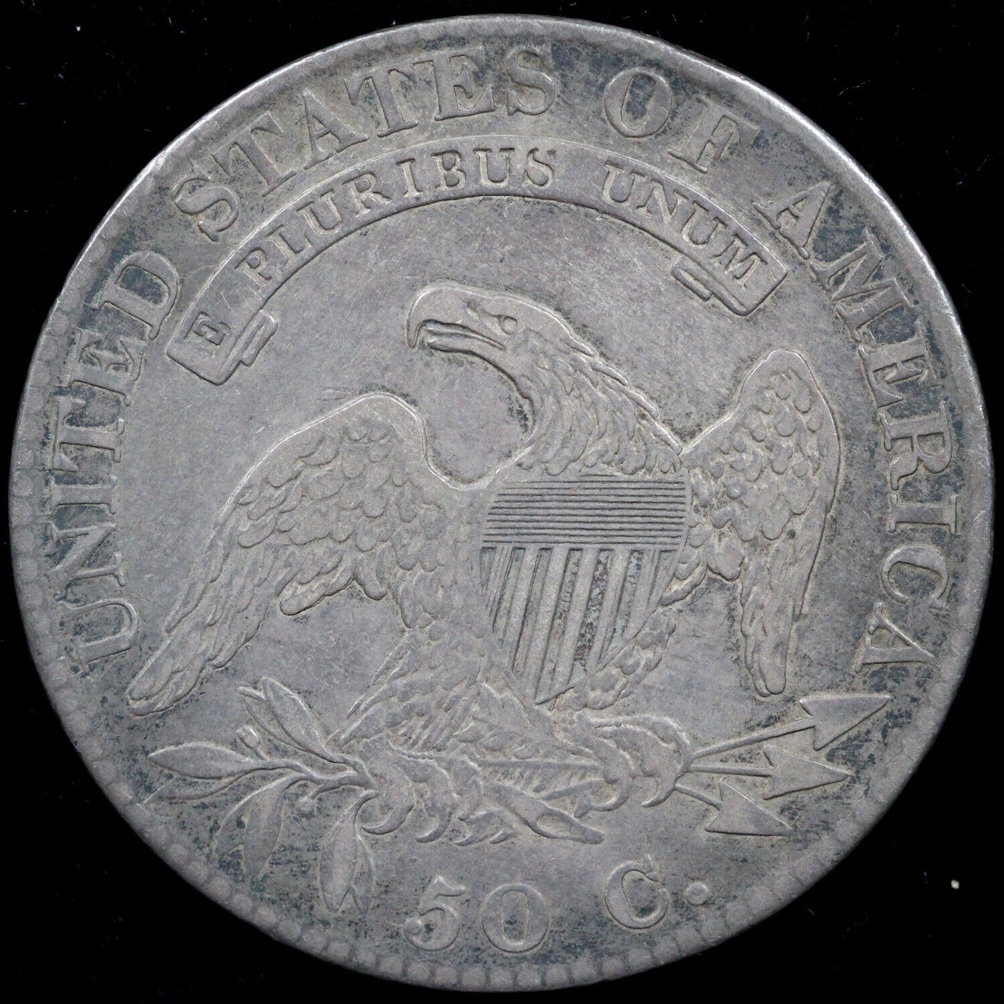 1819 50c O-112a Capped Bust Half Dollar