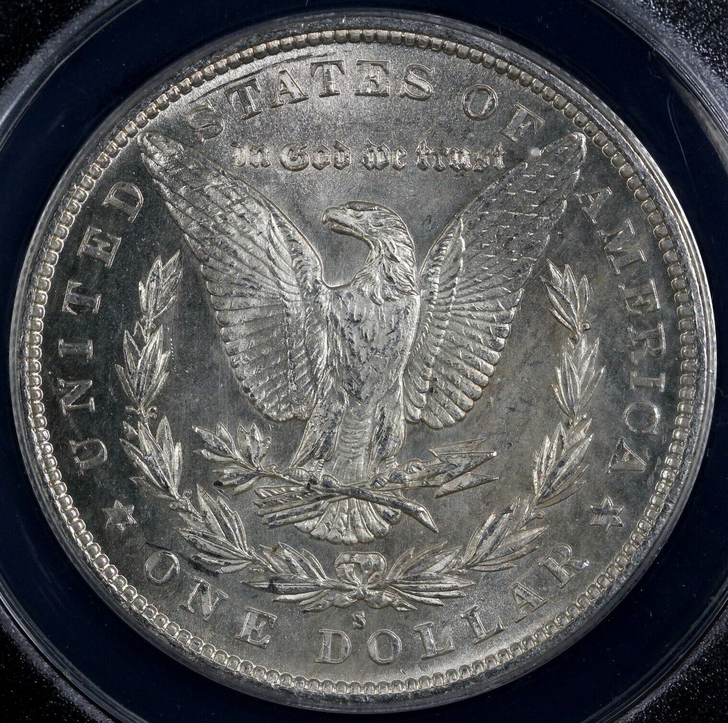 1879-S $1 Morgan Dollar ANACS MS 63