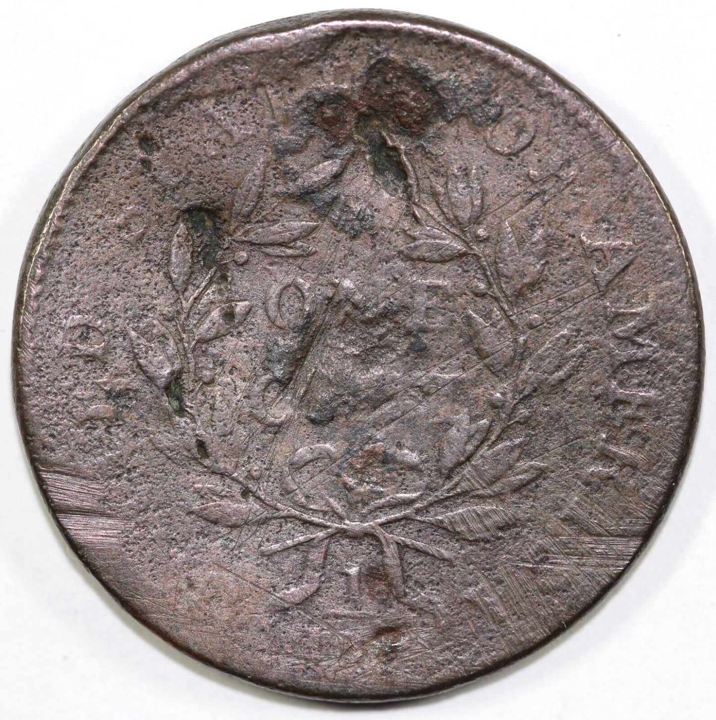 1798 1c S-180 Draped Bust Large Cent