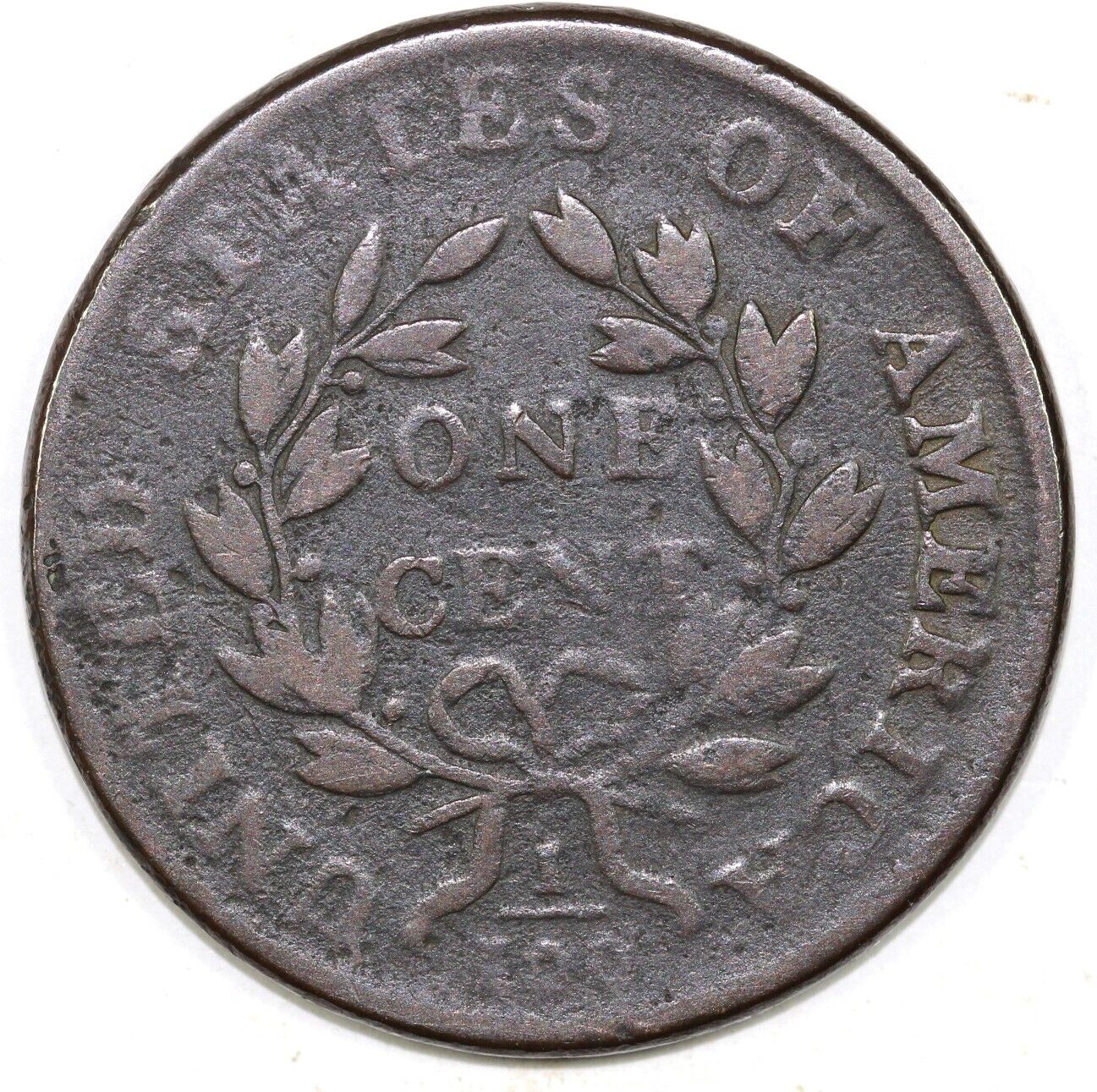 1800 1c S-205 Draped Bust Large Cent