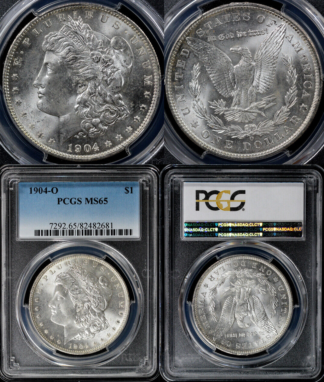 1904-O $1 Morgan Dollar PCGS MS 65