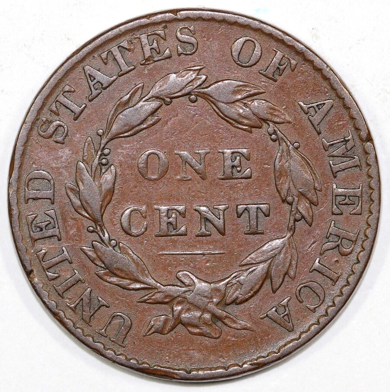 1827 1c N-2 Matron Head Large Cent