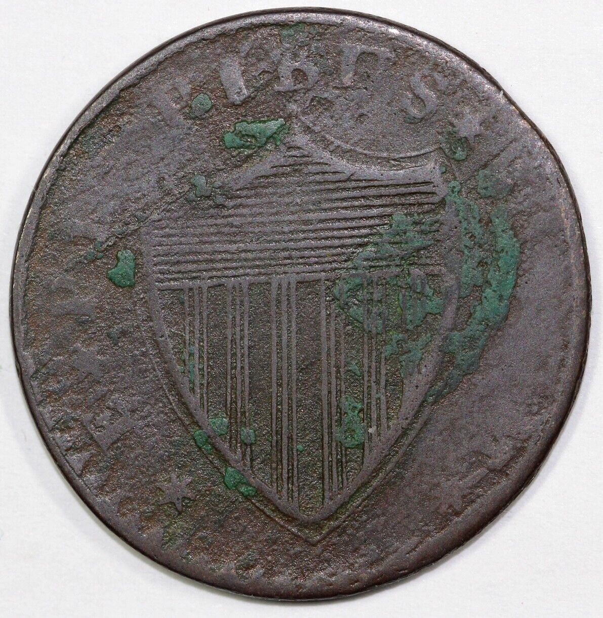 1787 M.54-K New Jersey Colonial Copper Coin